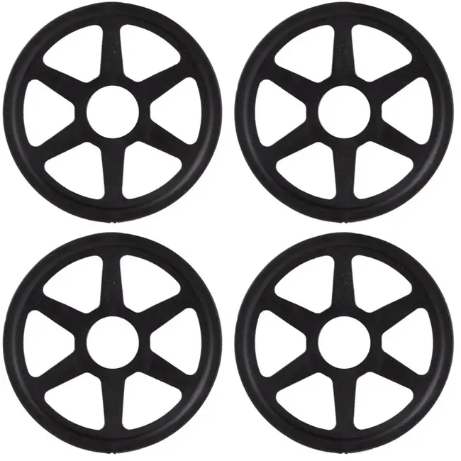 GEKO Mobiel wielopslagrek - 100 kg draagvermogen - 46x46x116 cm - met remmen