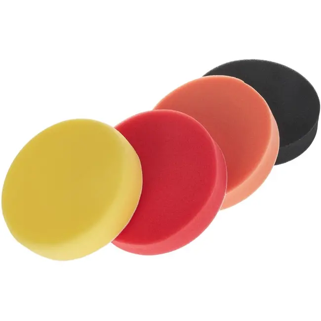 GEKO Dual Action Polijstmachine - 150mm Schijf - 7 Snelheden - Inclusief 4 Sponsen Set