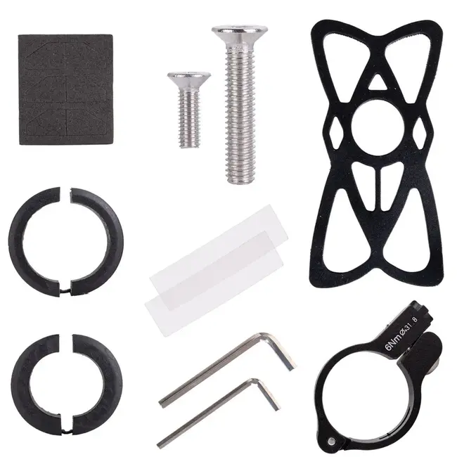 Keltin Aluminium fiets telefoonhouder - verstelbaar - stevig - extra bescherming