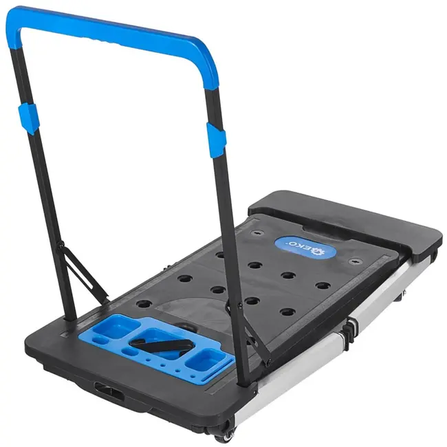 GEKO Multifunctionele werkbank - 7-in-1 - Opvouwbaar - 109x55 cm - Met wielen