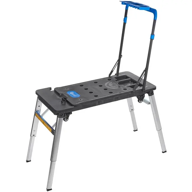 GEKO Multifunctionele werkbank - 7-in-1 - Opvouwbaar - 109x55 cm - Met wielen