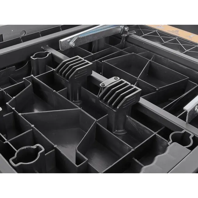 GEKO Multifunctionele werkbank - 7-in-1 - Opvouwbaar - 109x55 cm - Met wielen