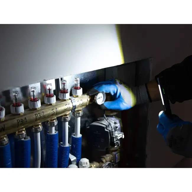 Tvardy Workshop lamp - magnetisch - LED & UV licht - 5W + 3W - 400lm - IP44