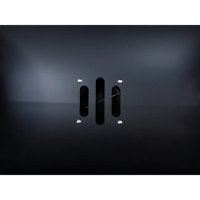 GEKO Barbecue met Thermometer - Vatenmodel - Opvouwbare Planken - Zwart - 71x45 cm Grillrooster