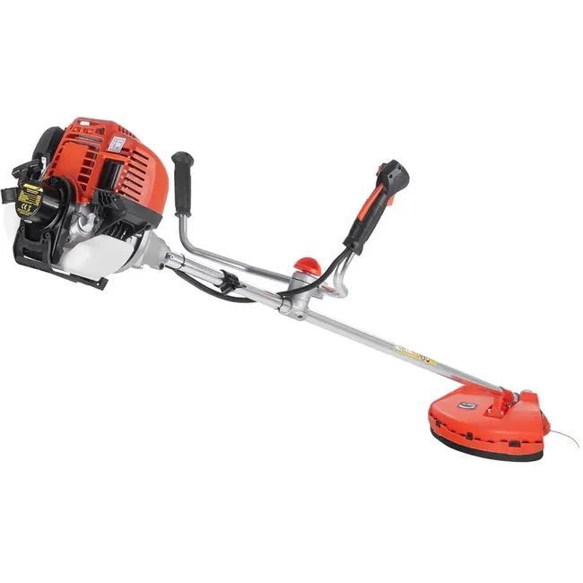 John Gardener 4-takt benzine bosmaaier 37,7cc met 3-tands mes, zaagblad, trimmerkop en veiligheidsuitrusting