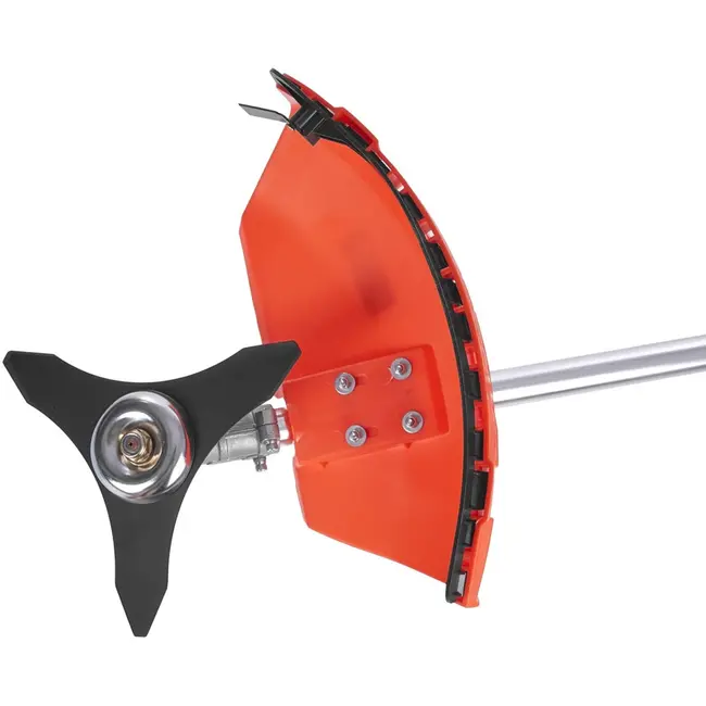 John Gardener 4-takt benzine bosmaaier 37,7cc met 3-tands mes, zaagblad, trimmerkop en veiligheidsuitrusting