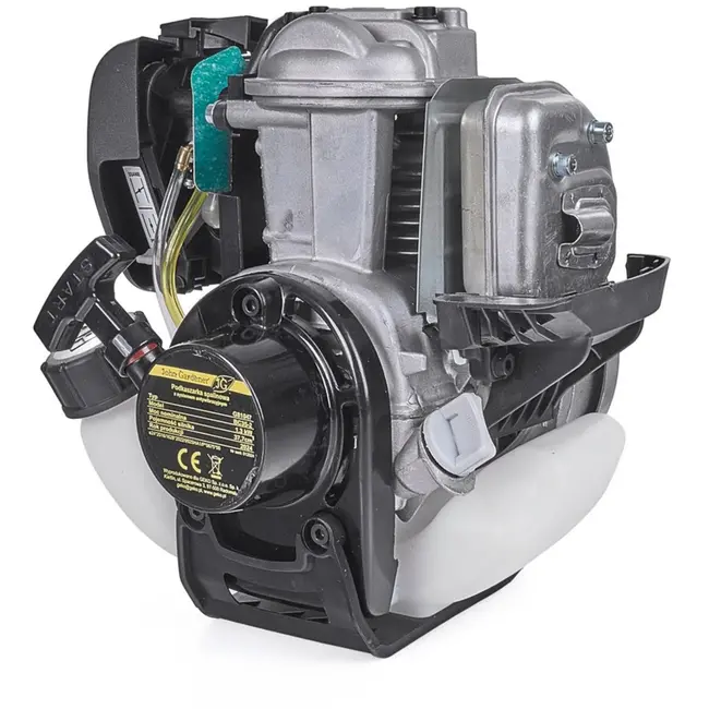 John Gardener 4-takt benzine bosmaaier 37,7cc met 3-tands mes, zaagblad, trimmerkop en veiligheidsuitrusting