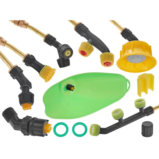 GEKO Accu rugspuit - 16 liter - 7 verstelbare sproeikoppen - Telescopische lans 100 cm - Inclusief oplader