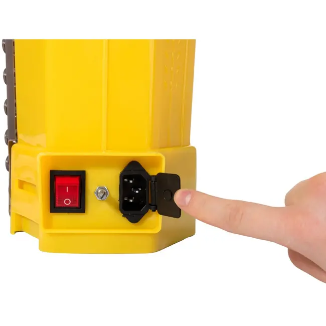 GEKO Accu-rugsproeier - 12L - 7 verwisselbare sproeikoppen - Verstelbare lans tot 100 cm - Comfortabele draagriemen