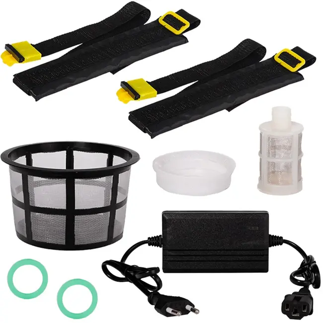 GEKO Accu-rugsproeier - 12L - 7 verwisselbare sproeikoppen - Verstelbare lans tot 100 cm - Comfortabele draagriemen