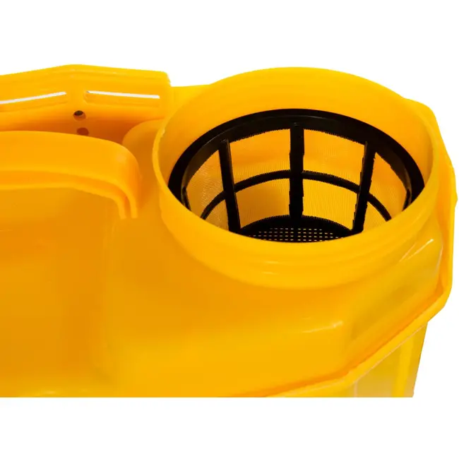 GEKO Accu-rugsproeier - 12L - 7 verwisselbare sproeikoppen - Verstelbare lans tot 100 cm - Comfortabele draagriemen