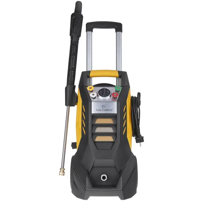 John Gardener Krachtige hogedrukreiniger - 2500W - 130/195 BAR - Inclusief accessoires