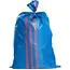 GEKO Grote geweven polypropyleen zak - 65x105 cm - 50 kg draagkracht - blauw/rood - 100 stuks