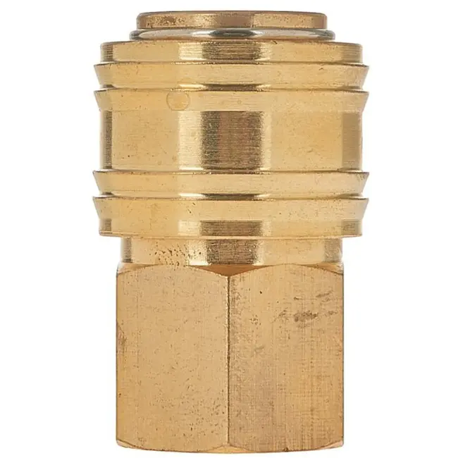 Tvardy Snelkoppeling vrouwelijk - messing - 3/8" binnendraad - duurzaam en corrosiebestendig