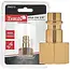 Tvardy Messing plug - Interne schroefdraad 3/8" - Corrosiebestendig - Voor veeleisende systemen