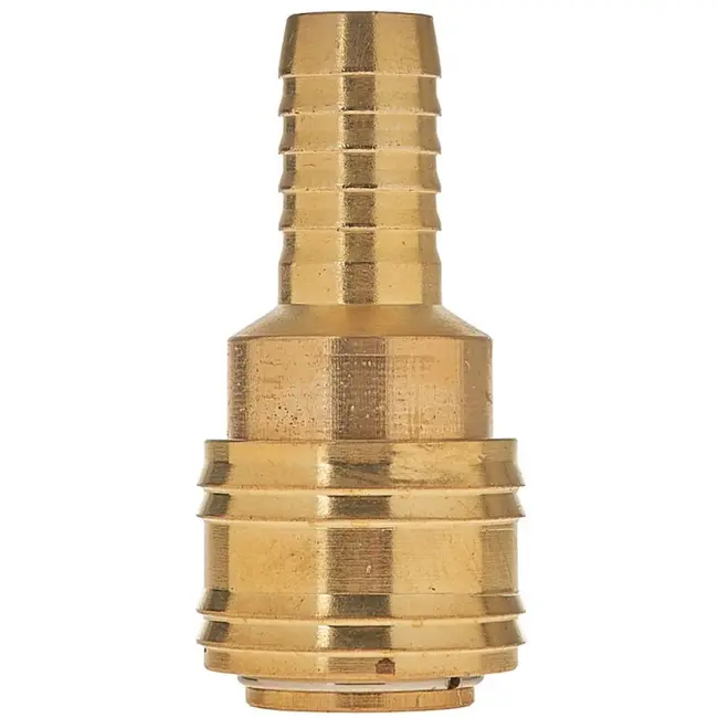Tvardy Snelkoppeling messing - 13mm - Corrosiebestendig ontwerp