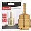 Tvardy Snelkoppeling messing - 6 mm - Corrosiebestendig - Pneumatische systemen
