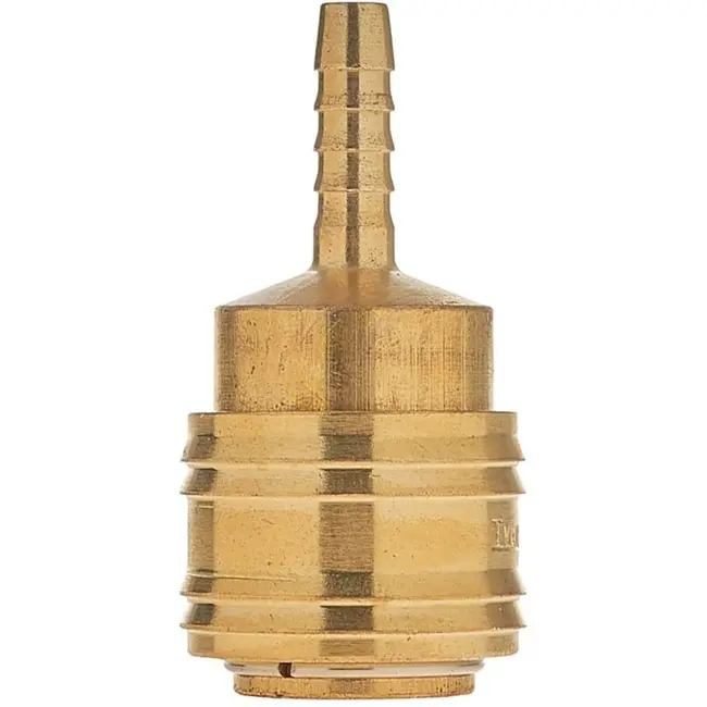 Tvardy Snelkoppeling messing - 6 mm - Corrosiebestendig - Pneumatische systemen