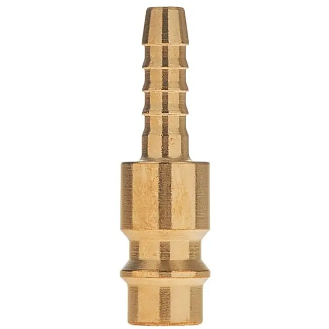 Tvardy Messing plug - pneumatische aansluiting - corrosiebestendig - 6 mm