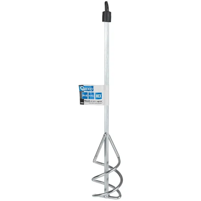 GEKO Mengstaaf voor verf en mortel - ergonomisch ontwerp - 60x320 mm - HEX aansluiting