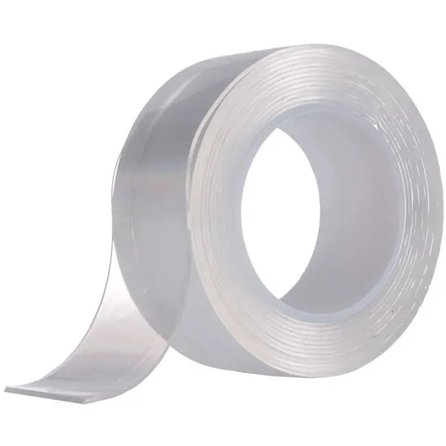 Keltin Dubbelzijdige herbruikbare NANO tape - 24 mm x 2 m - Transparant en residuvrij