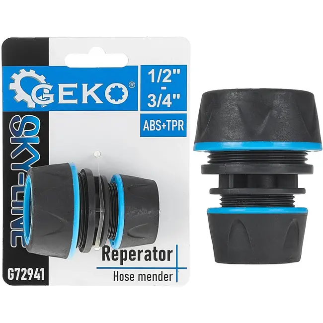 GEKO Slangverbinder - Verstelbaar - Duurzaam - Weerbestendig - Eenvoudige installatie