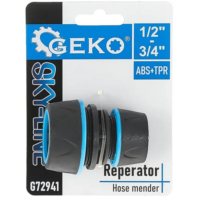 GEKO Slangverbinder - Verstelbaar - Duurzaam - Weerbestendig - Eenvoudige installatie