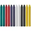 GEKO Set van 12 waterdichte bandenmarkeerkrijtjes - 6 kleuren - 120x12 mm