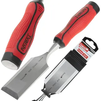 Tvardy Houtbeitel - Plat - CrV Staal - Ergonomisch - 51 mm