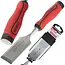 Tvardy Houtbeitel - Plat - CrV Staal - Ergonomisch - 51 mm