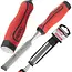 Tvardy Houtbeitel - Platte Snede - CrV Staal - 22 mm - Ergonomische Greep