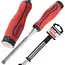 Tvardy Houtbeitel - Platte snede - CrV staal - Ergonomische greep - 12 mm