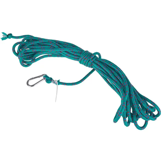 GEKO Ronde schoorsteenborstel - staal - 175 mm - met 10 m touw en gewicht