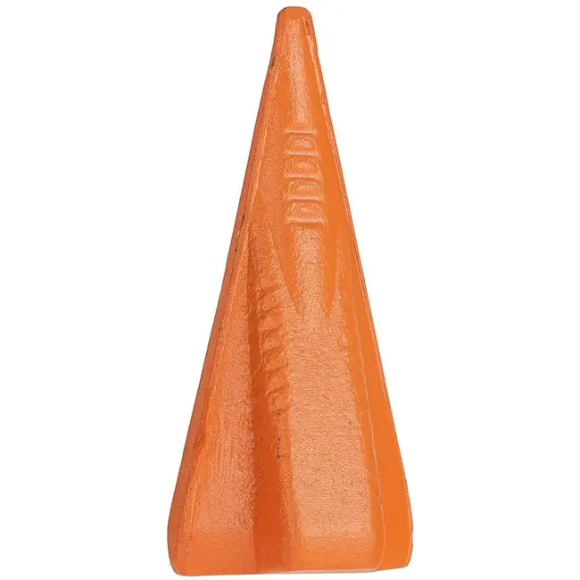 GEKO Stalen kloofwig - 4-zijdig ontwerp - 1,8 kg - ergonomische groeven - corrosiebestendig