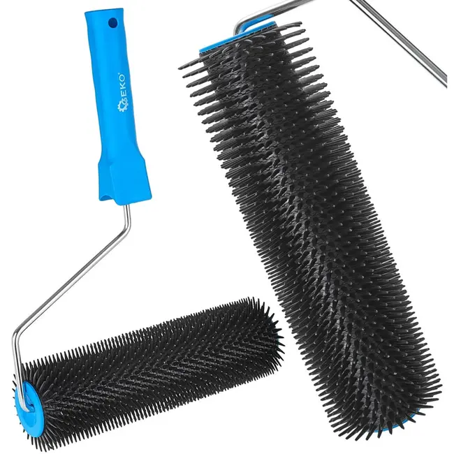 GEKO Venting roller - de-airing - 230 mm breed - 70 mm diameter - 13 mm spikes