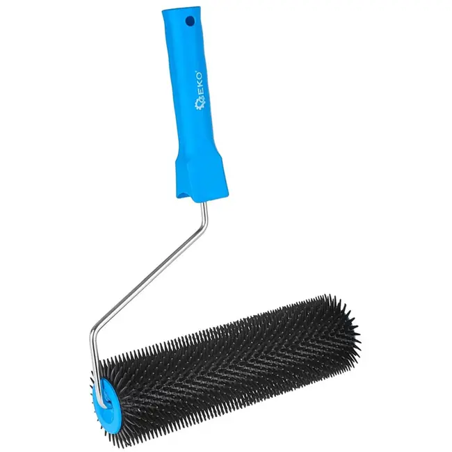 GEKO Venting roller - de-airing - 230 mm breed - 70 mm diameter - 13 mm spikes