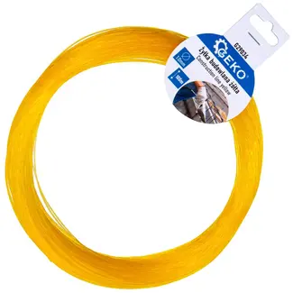 GEKO Constructielijn - Nylon - Geel - 1 mm - 100 m