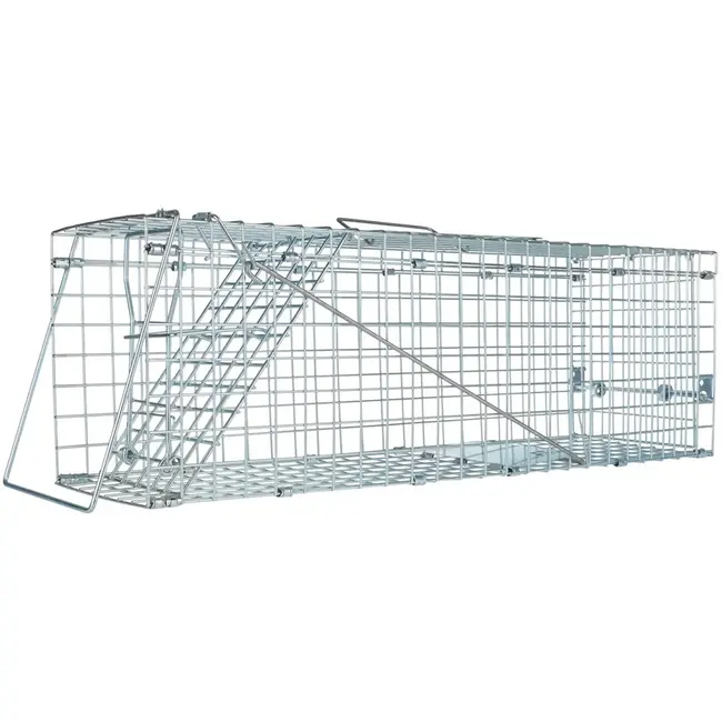 Keltin Vouwbare diervriendelijke vangkooi - Weerbestendig staal - 60x21x18 cm