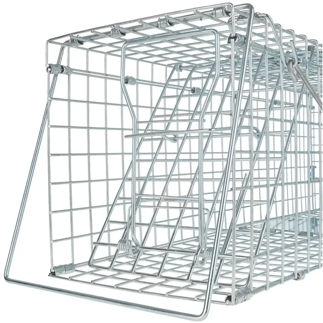 Keltin Vouwbare diervriendelijke vangkooi - Weerbestendig staal - 60x21x18 cm
