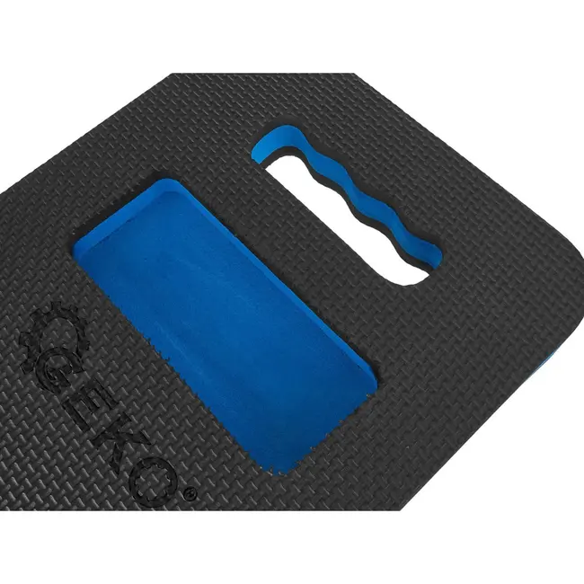 GEKO Werkplaats kniemat - Duurzaam schuim - Speciale inkeping - 450x210x30 mm