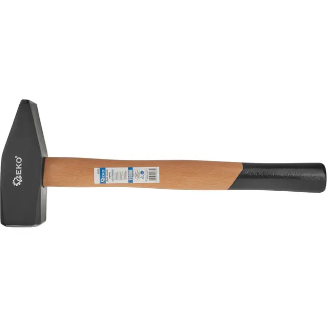 GEKO Bankhamer - Ergonomisch houten handvat - 2000g - 400mm lengte