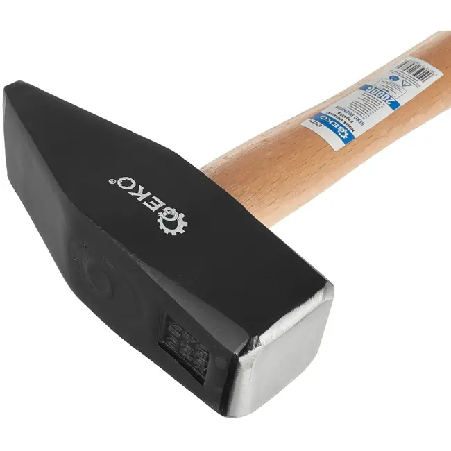 GEKO Bankhamer - Ergonomisch houten handvat - 2000g - 400mm lengte