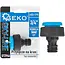 GEKO Tapconnector met reducer - Sterk en veelzijdig - Zwart en blauw