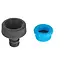 GEKO Tapconnector met reducer - Sterk en veelzijdig - Zwart en blauw