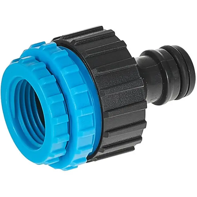 GEKO Tapconnector - Universele Reducers - Duurzaam Plastic - Zwart/Blauw - 30 stuks