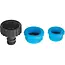 GEKO Tapconnector met Reducers - Duurzaam Plastic - Universele Compatibiliteit - Zwart/Blauw