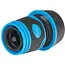 GEKO 3/4" waterstop slangconnector - waterdicht - rubberen grip - duurzaam kunststof