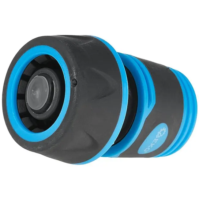 GEKO 3/4" waterstop slangconnector - waterdicht - rubberen grip - duurzaam kunststof