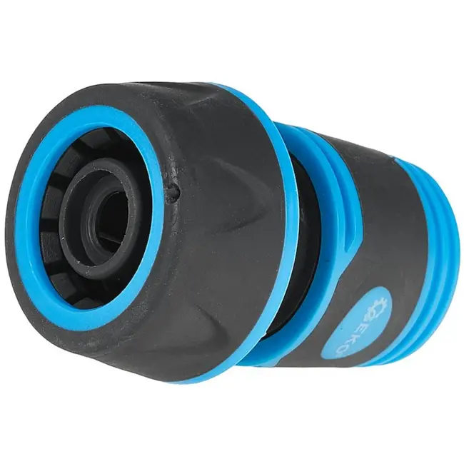 GEKO 3/4" slangconnector - stevige grip - rubbercoating - universele pasvorm - 20 stuks