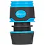 GEKO 1/2" waterstop slangconnector - automatische stop - rubberen grip - duurzaam kunststof - 20 stuks